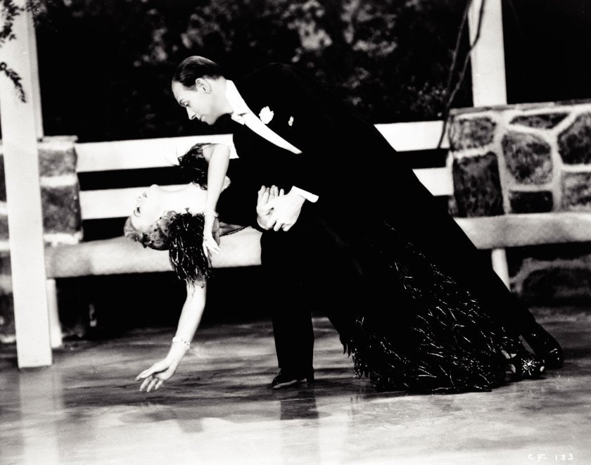 Astaire and Rogers Collection Volume 2 Picture 3: Shot of Fred Astaire and Ginger Rogers dancing from the film Carefree.
