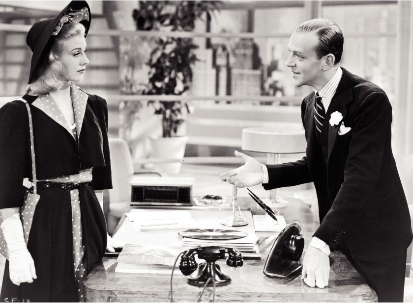 Astaire and Rogers Collection Volume 2 Picture 6: Shot of Fred Astaire and Ginger Rogers from the film Carefree