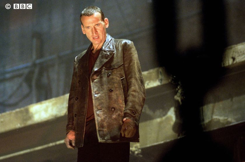 Doctor Who Picture 13, Christopher Eccleston as Doctor Who in action in the 2005 edition of the classic BBC TV series.