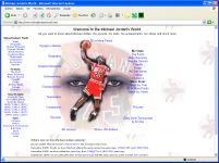 Website reviews: Basketball - Michael Jordan's World
